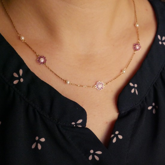 Abriola Duo - 18k Gold Necklace