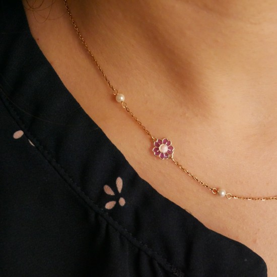 Abriola Duo - 18k Gold Necklace