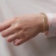 Altezza Tripla - 14k Gold Bracelet