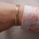 Altezza Tripla - 14k Gold Bracelet