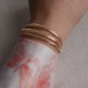 Altezza Tripla - 14k Gold Bracelet