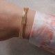 Altezza Tripla - 14k Gold Bracelet