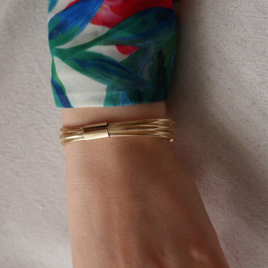 Altezza Tripla - 18k Gold Bracelet