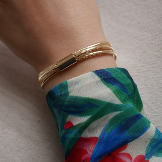 Altezza Tripla - 18k Gold Bracelet