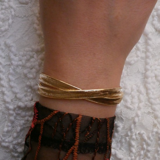Altezza Doppia - 14k Gold Bracelet
