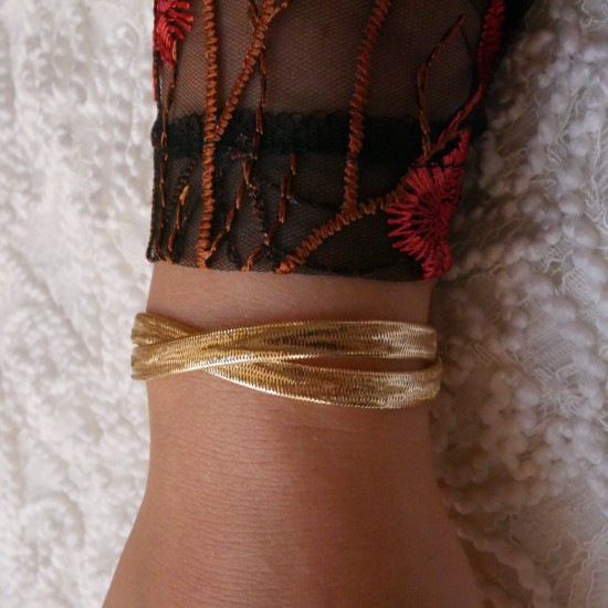 Altezza Doppia - 14k Gold Bracelet
