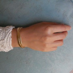 Altezza Doppia - 18k Gold Bracelet