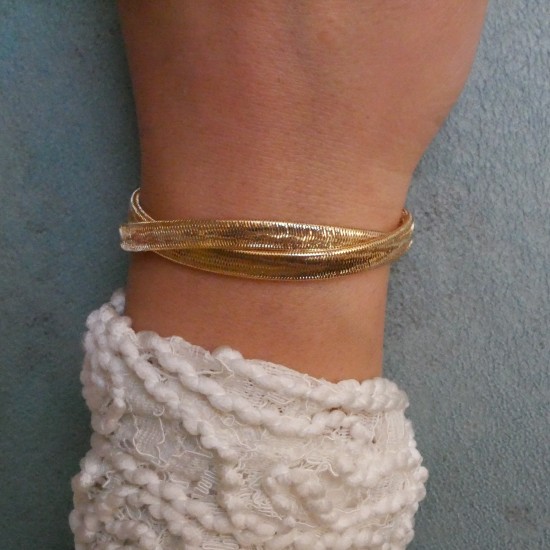 Altezza Doppia - 18k Gold Bracelet