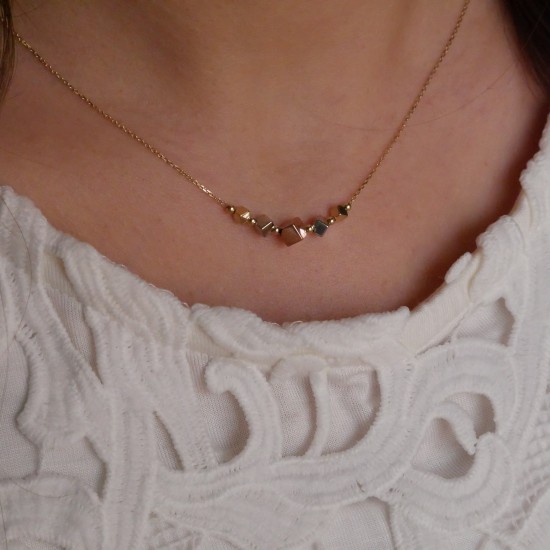 Avetrana Duo - 18k Gold Necklace