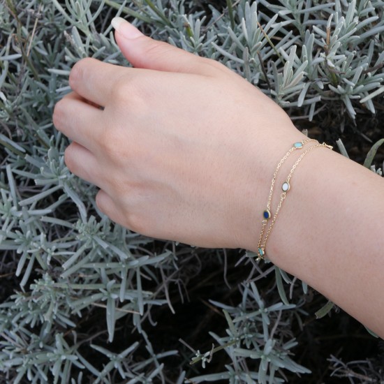 Azzurro - 18k Gold bracelet