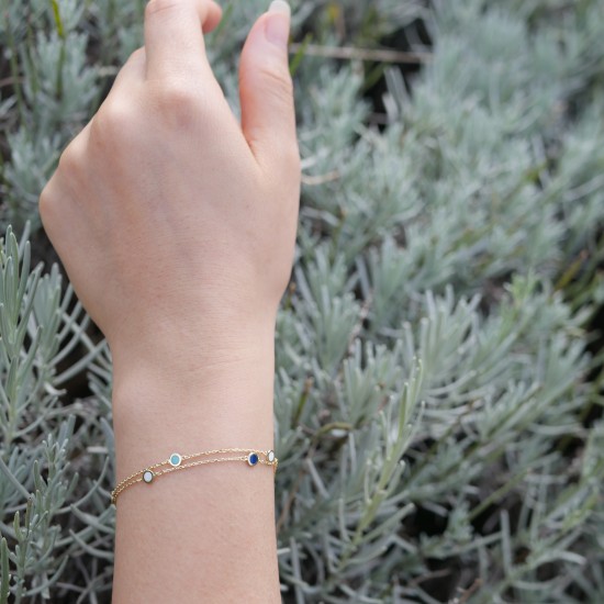Azzurro - 18k Gold bracelet
