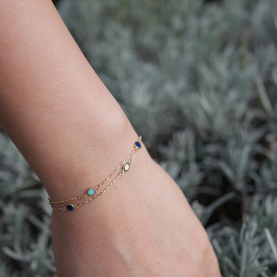 Azzurro - 18k Gold bracelet