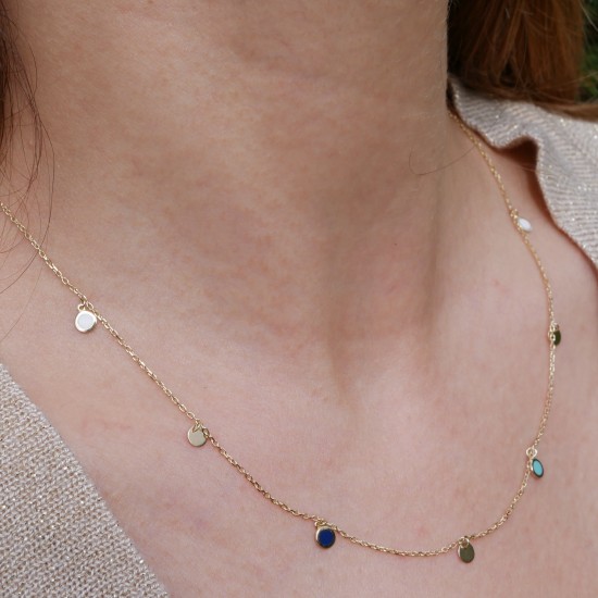 Azzurro - 18k Gold necklace