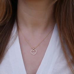 Cuore - 14k Gold pendant