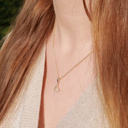 Curioso - 14k Gold pendant