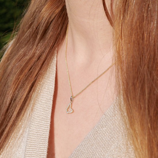 Curioso - 14k Gold pendant