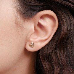 Damore Sospesa - 14k Gold earrings