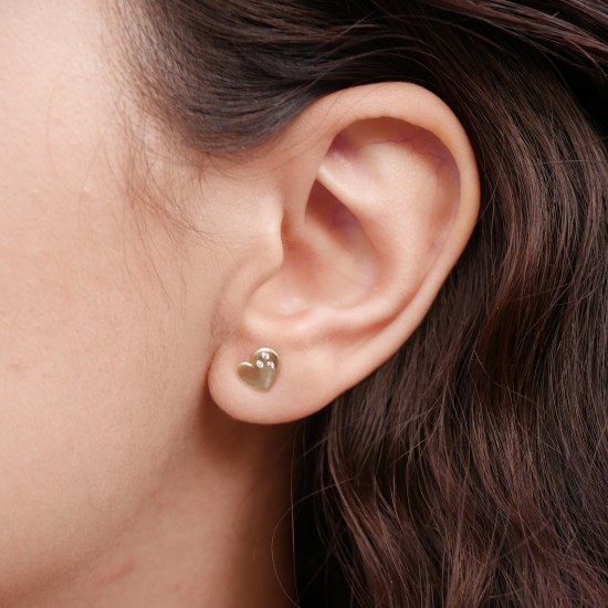 Damore Sospesa - 14k Gold earrings