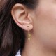 Damore - 14k Gold earrings