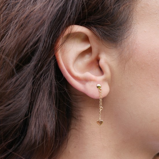 Damore - 14k Gold earrings