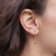 Damore - 14k Gold earrings