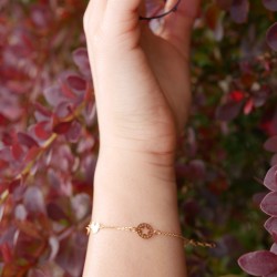 Diluna - 14k Gold bracelet