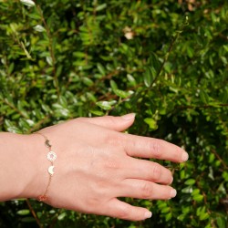 Diluna - 14k Gold bracelet
