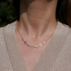 Diluna - 14k Gold necklace