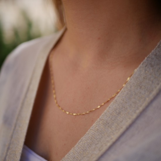 Fantasia - 14k Gold necklace