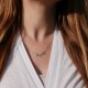 Farfalle - 14k Gold necklace