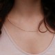 Figaro - 14k Gold necklace