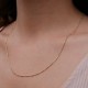 Figaro - 14k Gold necklace