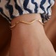 Norcia - 14k Gold Bracelet
