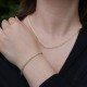 Ossana - 14k Gold necklace
