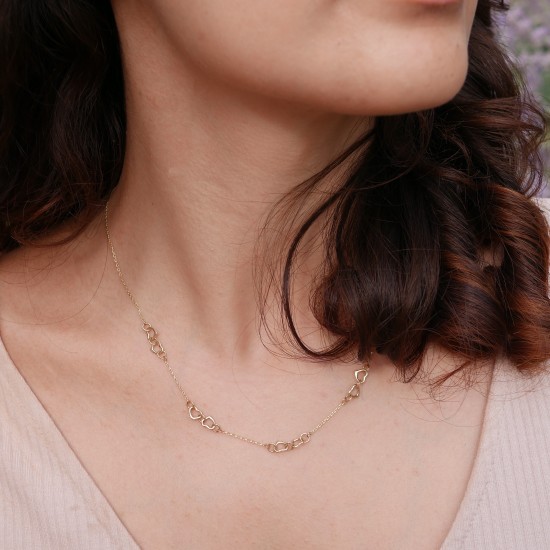Petrelle - 14k Gold necklace