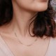 Petrelle - 14k Gold necklace