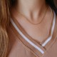 Pignola - 18k 40cm Gold Necklace