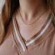 Pignola - 18k 40cm Gold Necklace