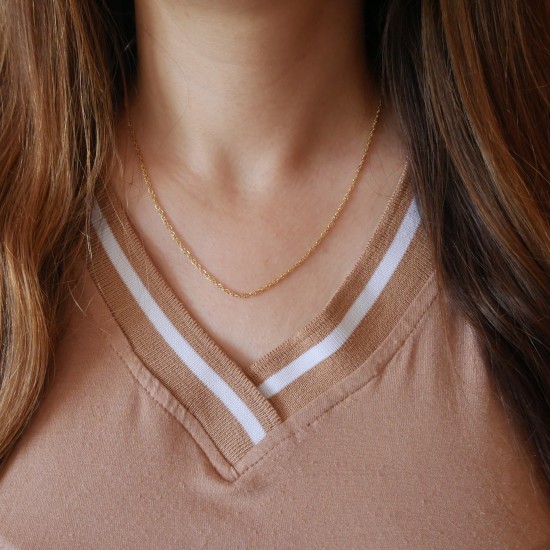 Pignola - 18k 45cm Gold Necklace