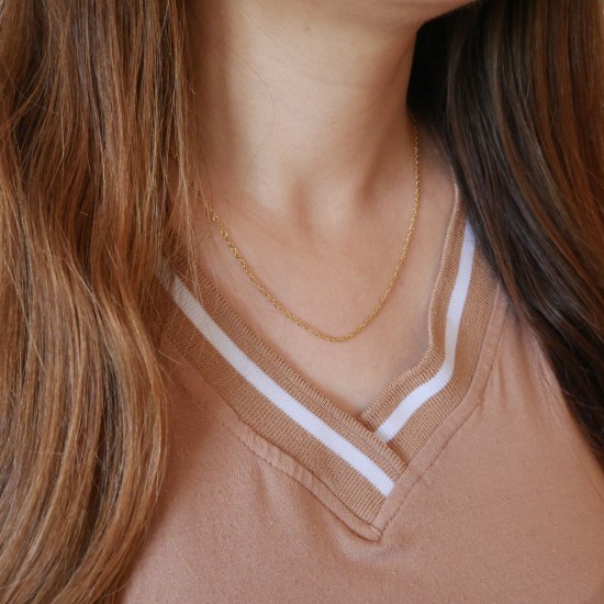 Pignola - 18k 45cm Gold Necklace