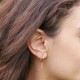 Piume - 14k Gold earrings