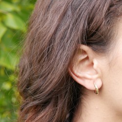 Praso - 14k Gold earrings
