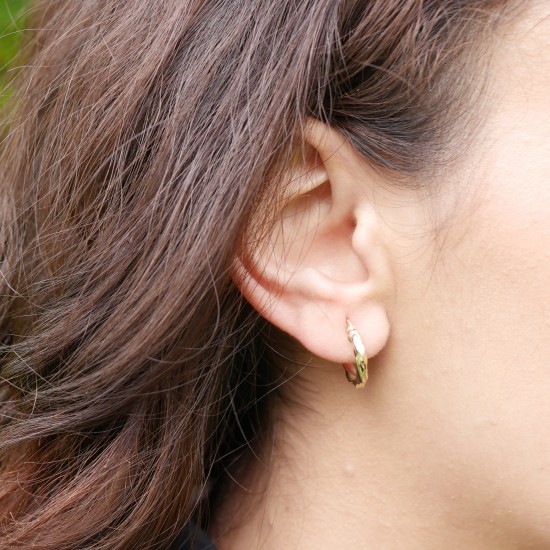 Praso - 14k Gold earrings