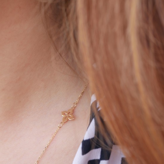Ravello Single - 14k Gold necklace