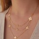 Ravello Triplo - 14k Gold necklace