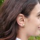 Riparo - 14k Gold earrings
