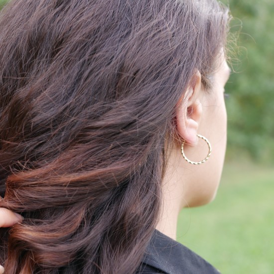 Ritorta - 14k Gold earrings