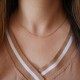 Rotondella - 18k 40cm Gold Necklace