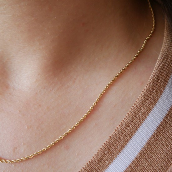 Rotondella - 18k 45cm Gold Necklace
