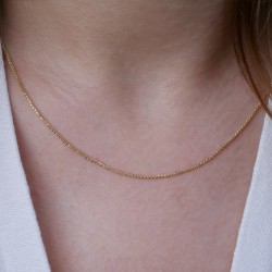 Splendente - 14k Gold necklace 45cm